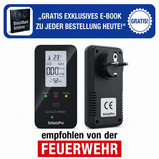 SchutzPro 4 in 1 CO Detektor