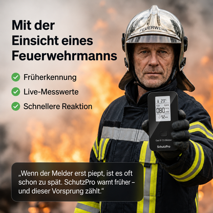 SchutzPro 4 in 1 CO Detektor
