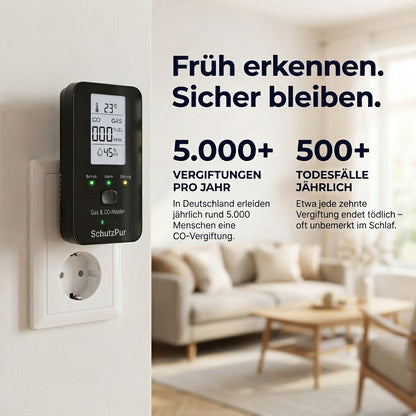 SchutzPro 4 in 1 CO Detektor